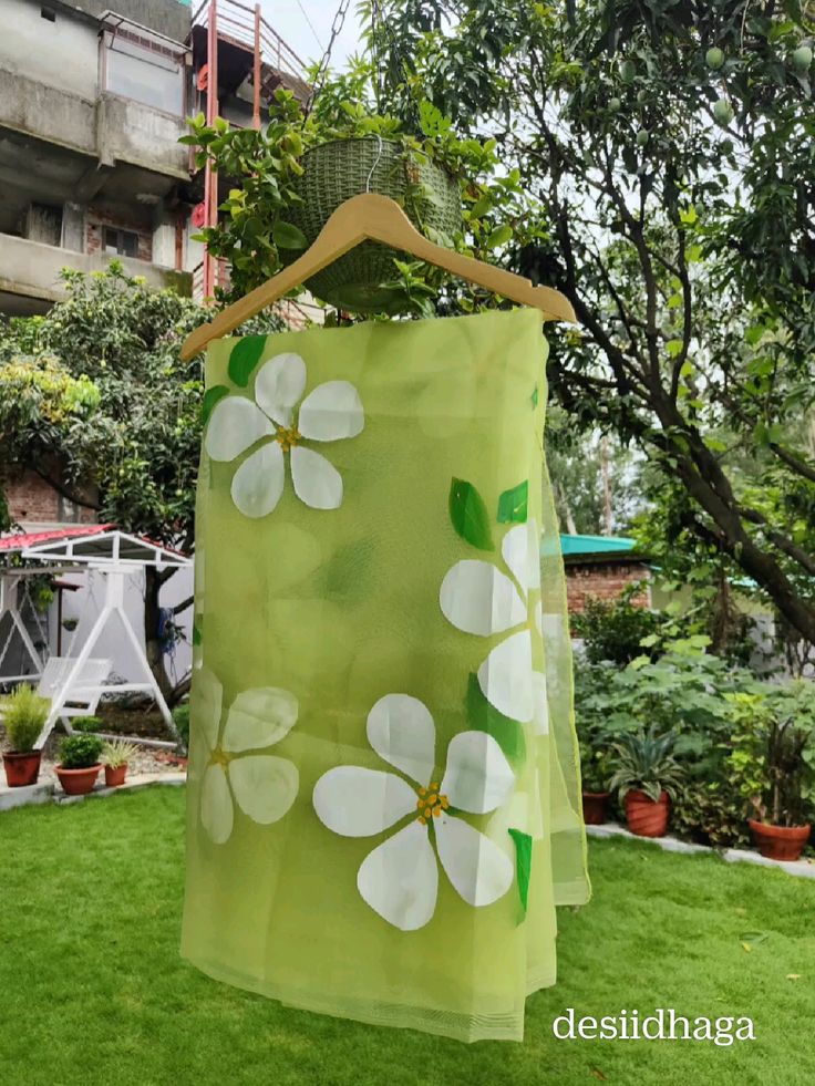 Hand Painted Duppata
